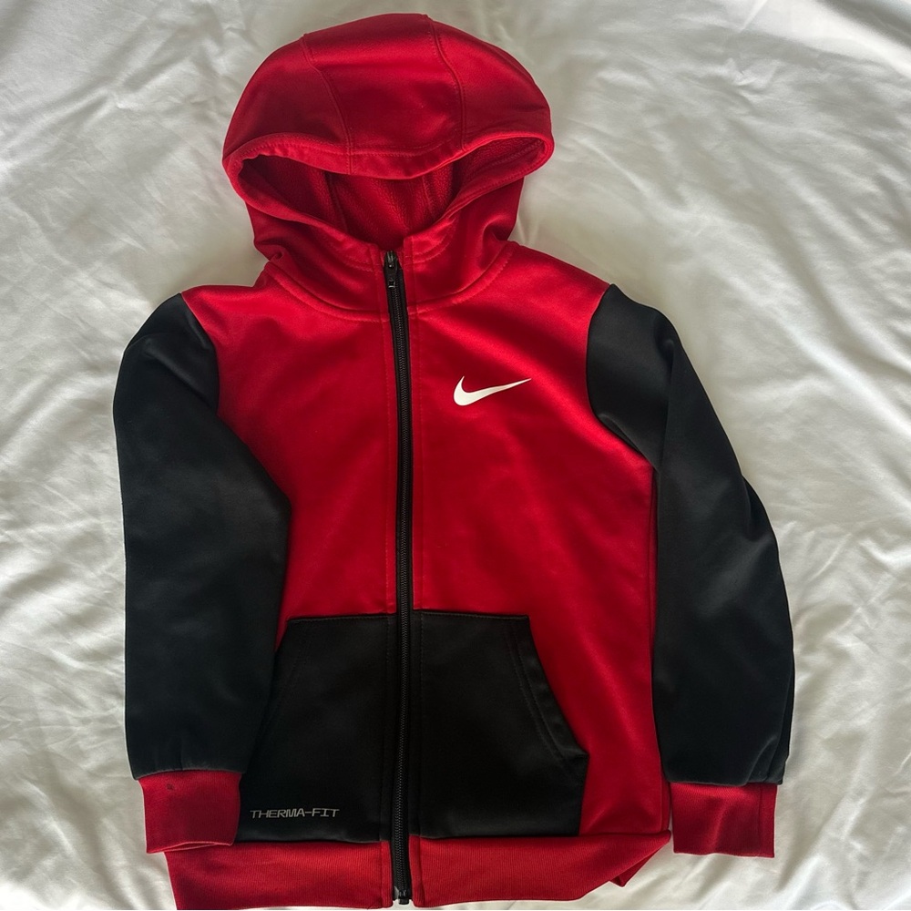 Boys Nike zip up hoodie